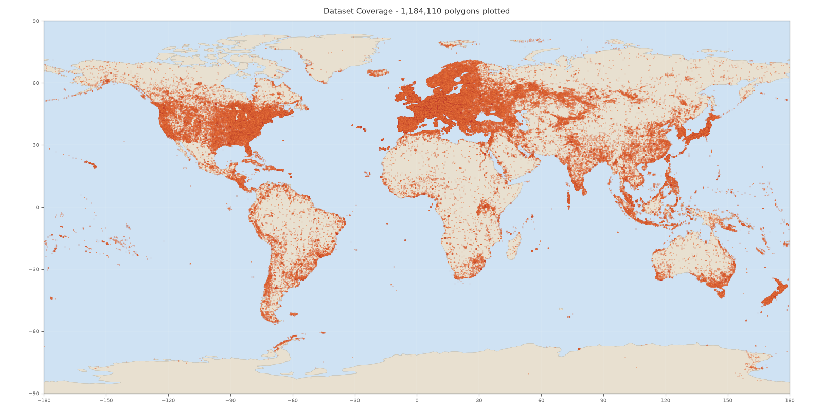 All dataset polygons